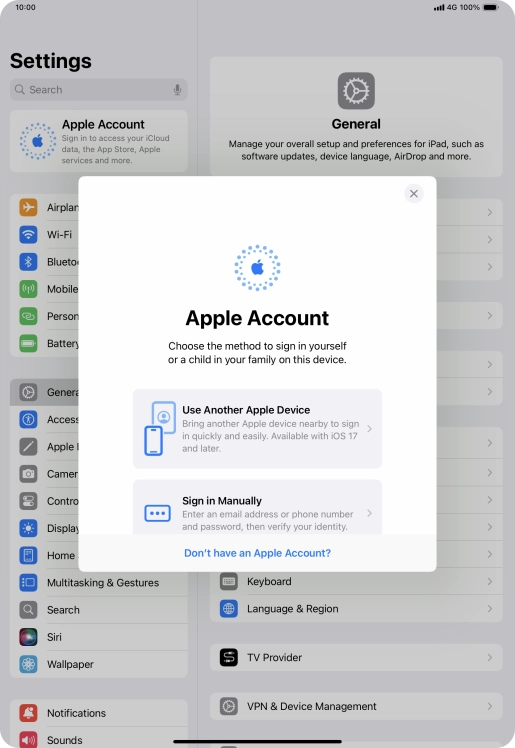 Press Sign in Manually. Press Sign in Manually.
