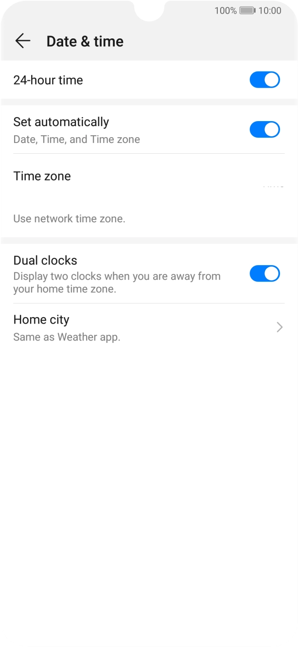 Slide your finger upwards starting from the bottom of the screen to return to the home screen.