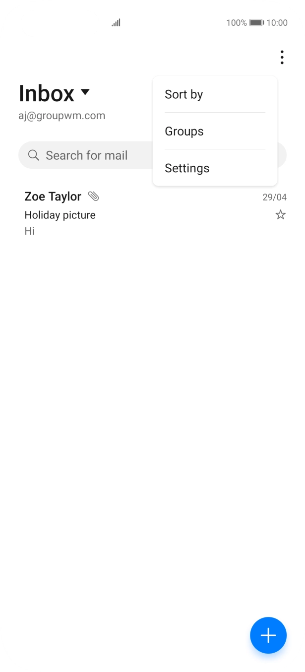 Press Settings. Press Settings.