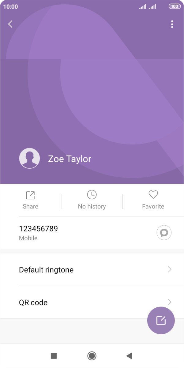 Press the required number.