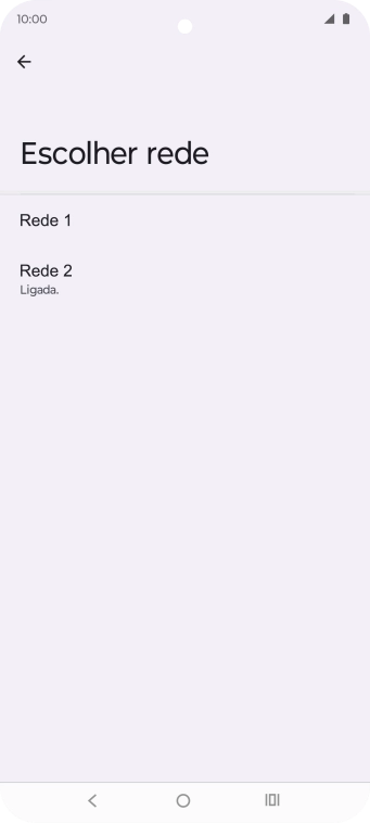 Prima a tecla de retrocesso.