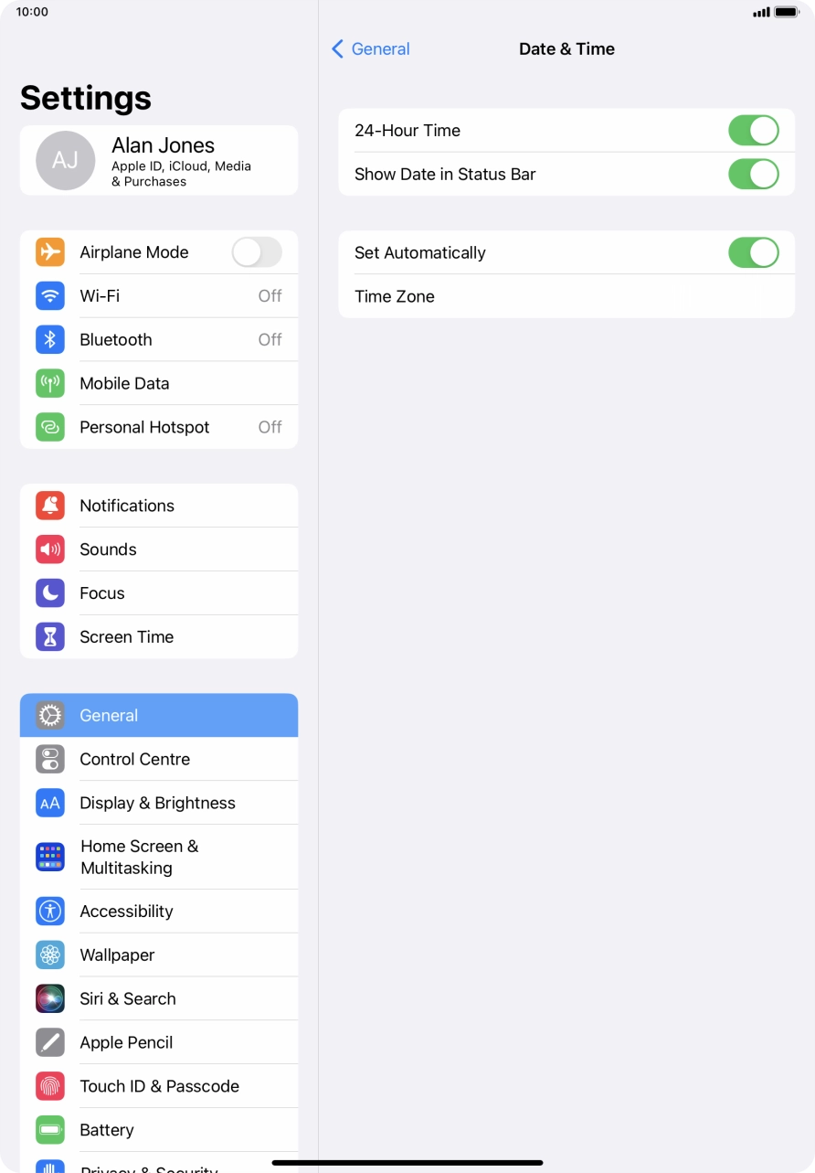 Slide your finger upwards starting from the bottom of the screen to return to the home screen.