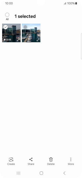 Press the field above 'All'.