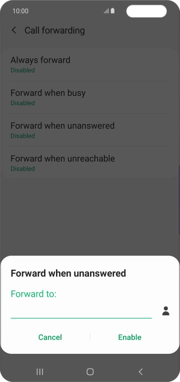 Key in 901 and press Enable.