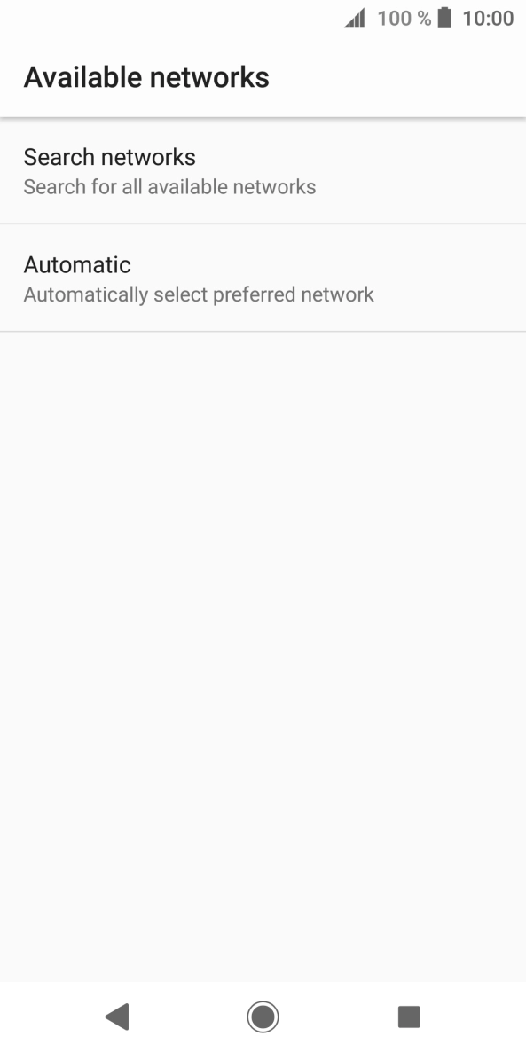 Press Automatic. Press Automatic.