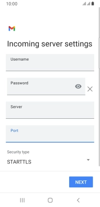 Press the drop down list below 'Security type'.