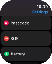 Press Passcode.