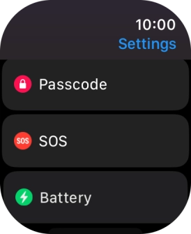Press Passcode.
