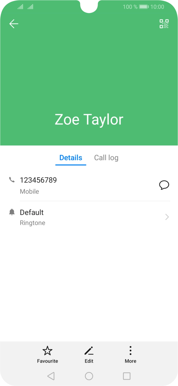 Press the required number.