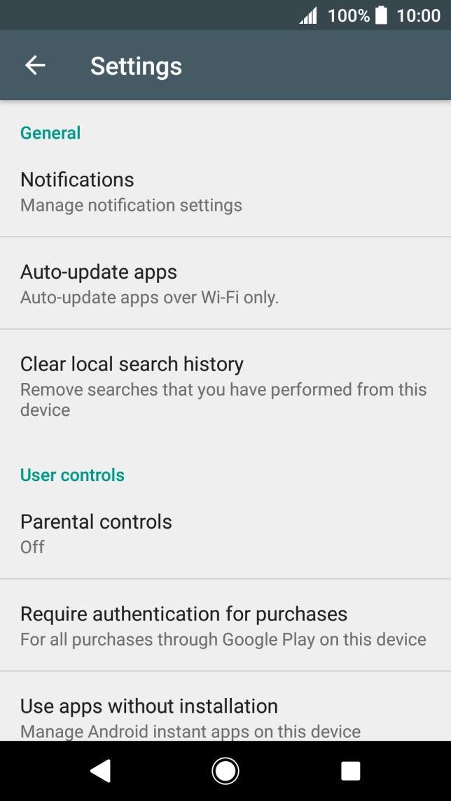 Press Auto-update apps. Press Auto-update apps.