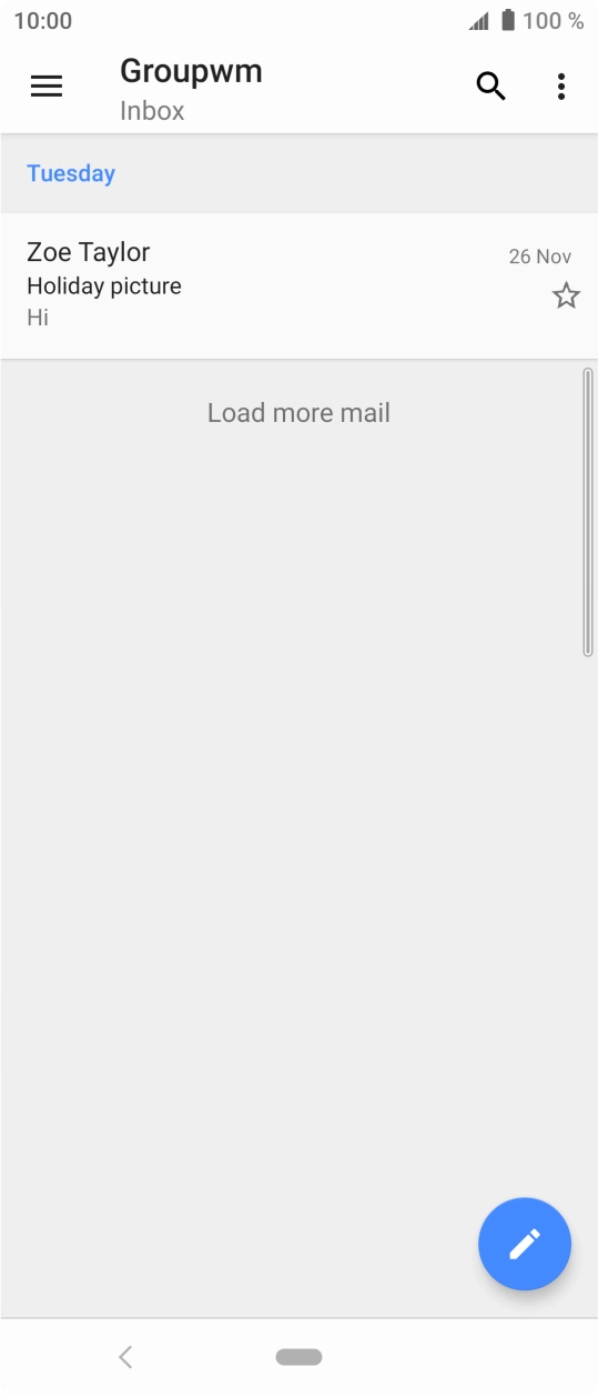 Slide your finger right starting from the left side of the screen. Slide your finger right starting from the left side of the screen.