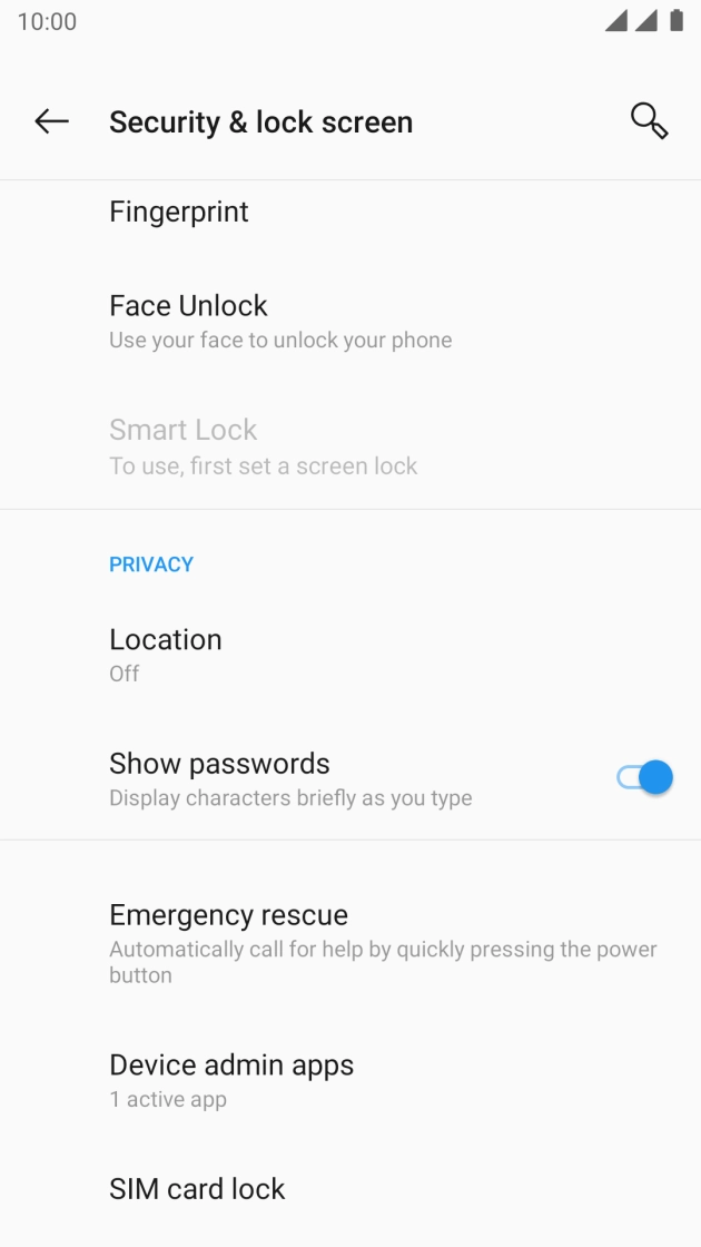 Press Location. Press Location.