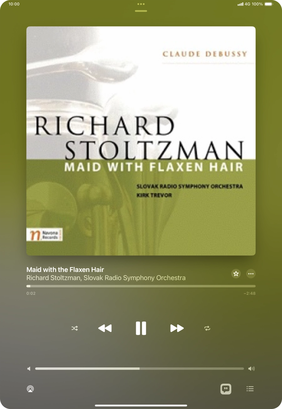 Press arrow right to go to the next audio file. Press arrow right to go to the next audio file.