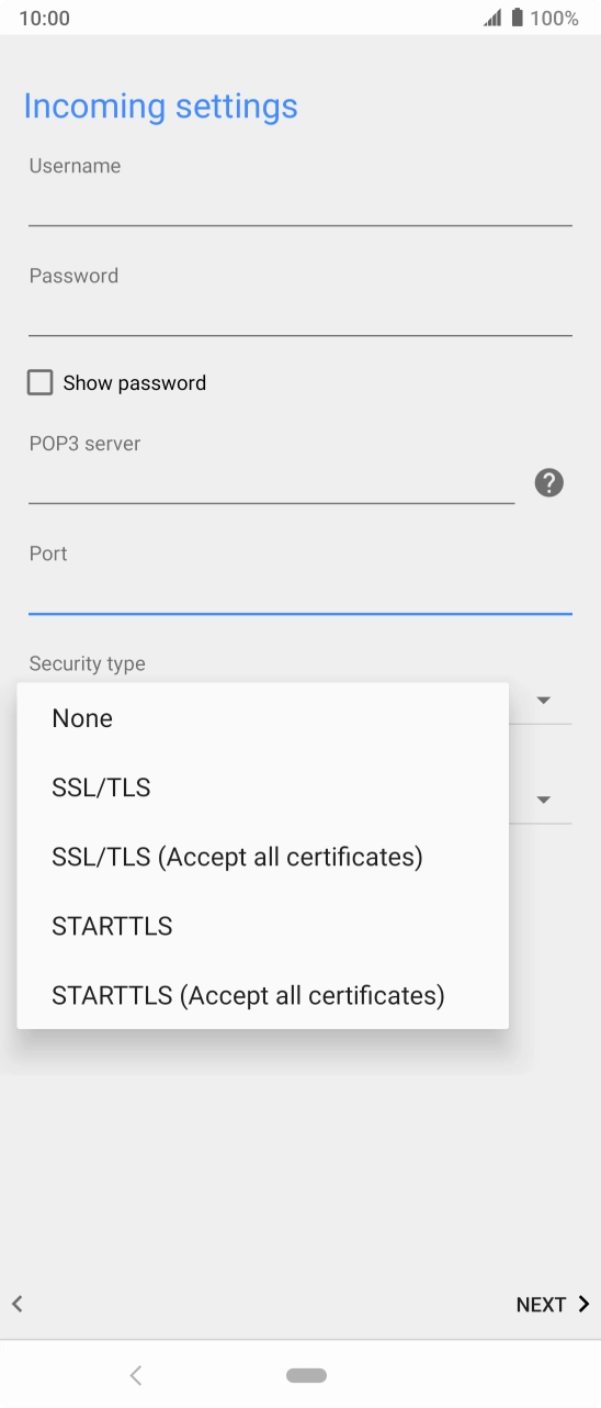 Press None to turn off the function. Press None to turn off the function.