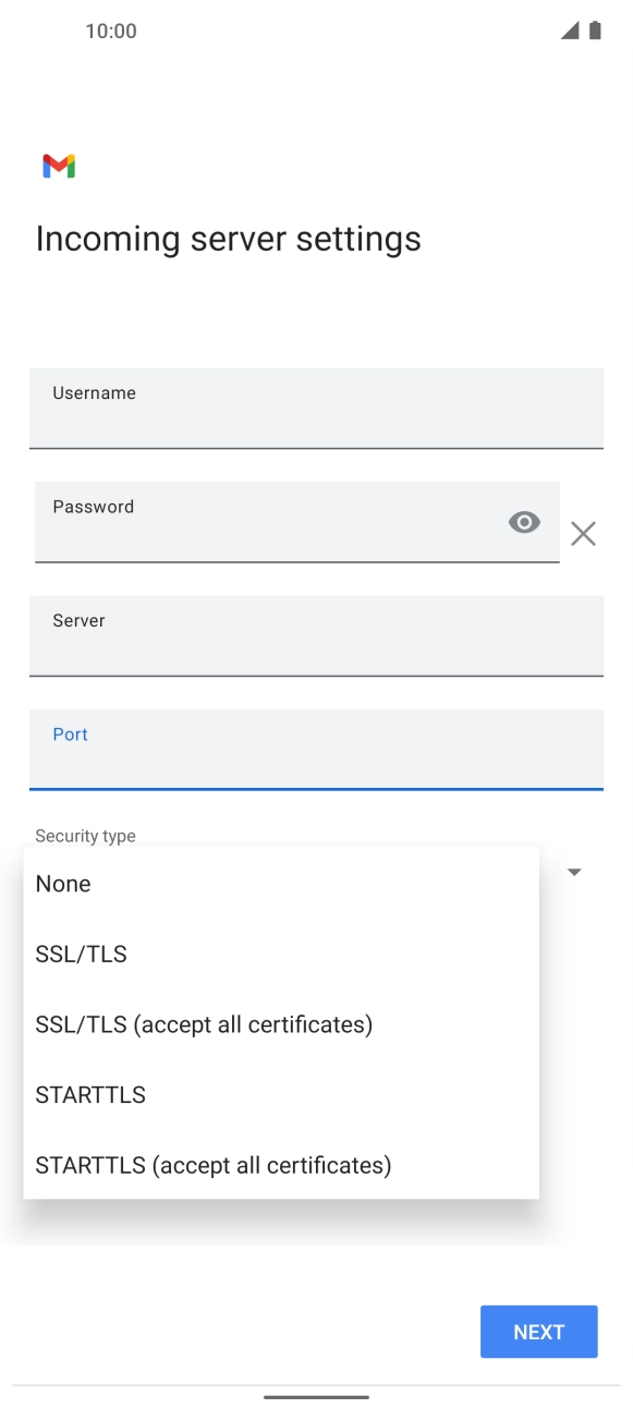 Press None. Press None.