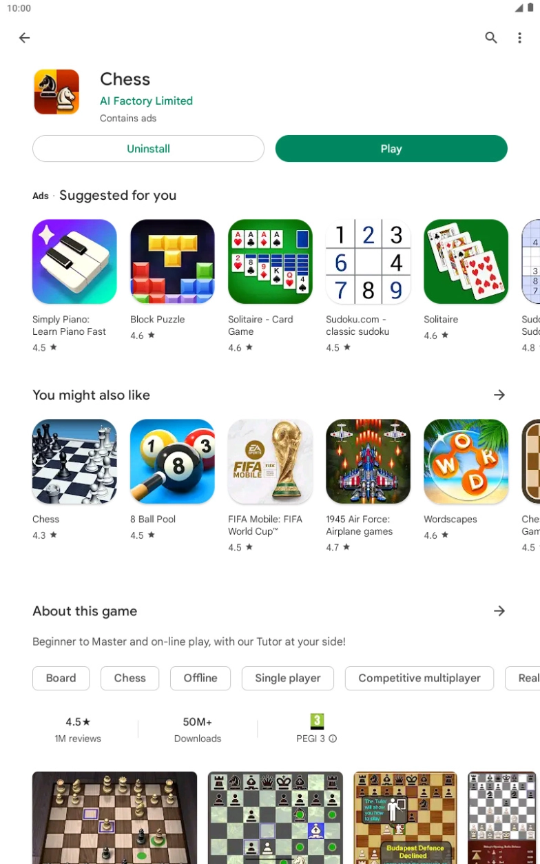 Slide your finger upwards starting from the bottom of the screen to return to the home screen.