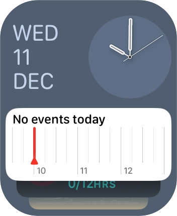 Press and hold anywhere on the screen. Press and hold anywhere on the screen.