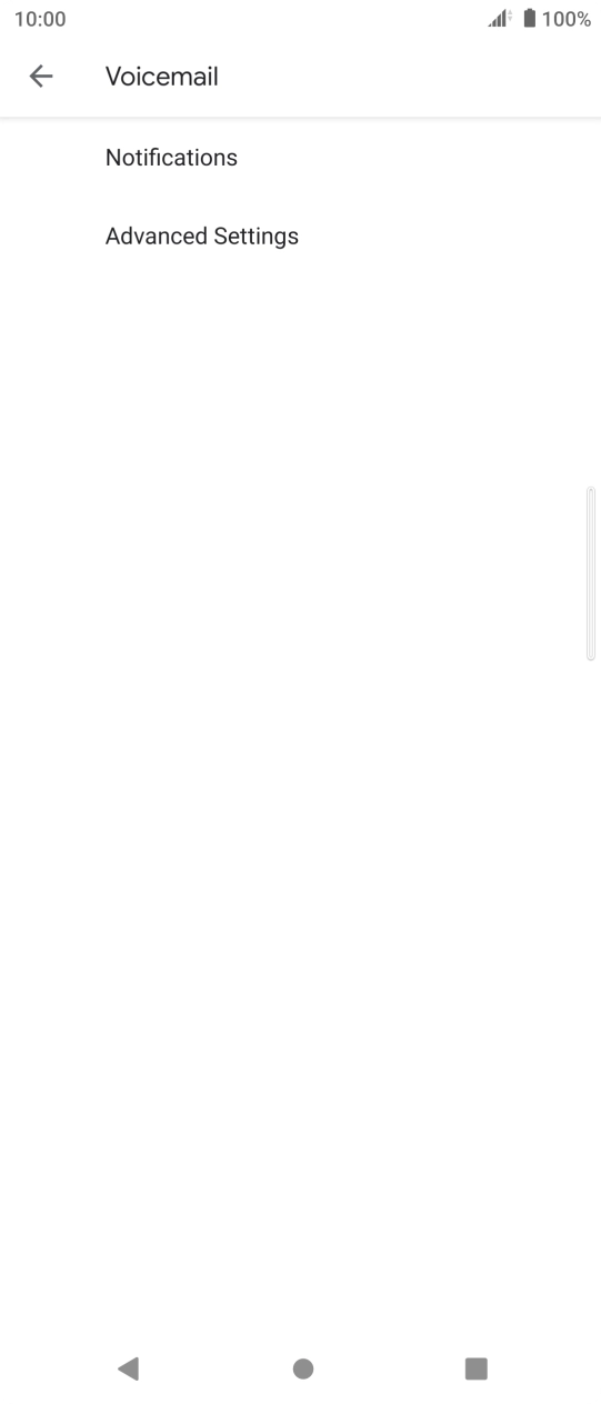 Press Advanced Settings.