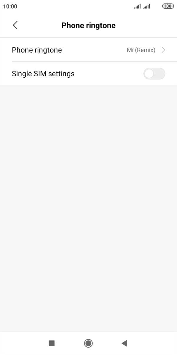 Press Phone ringtone.