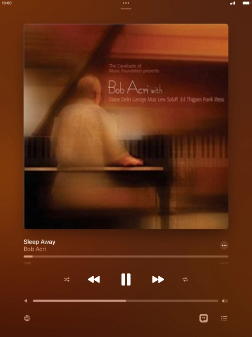 Press arrow right to go to the next audio file.