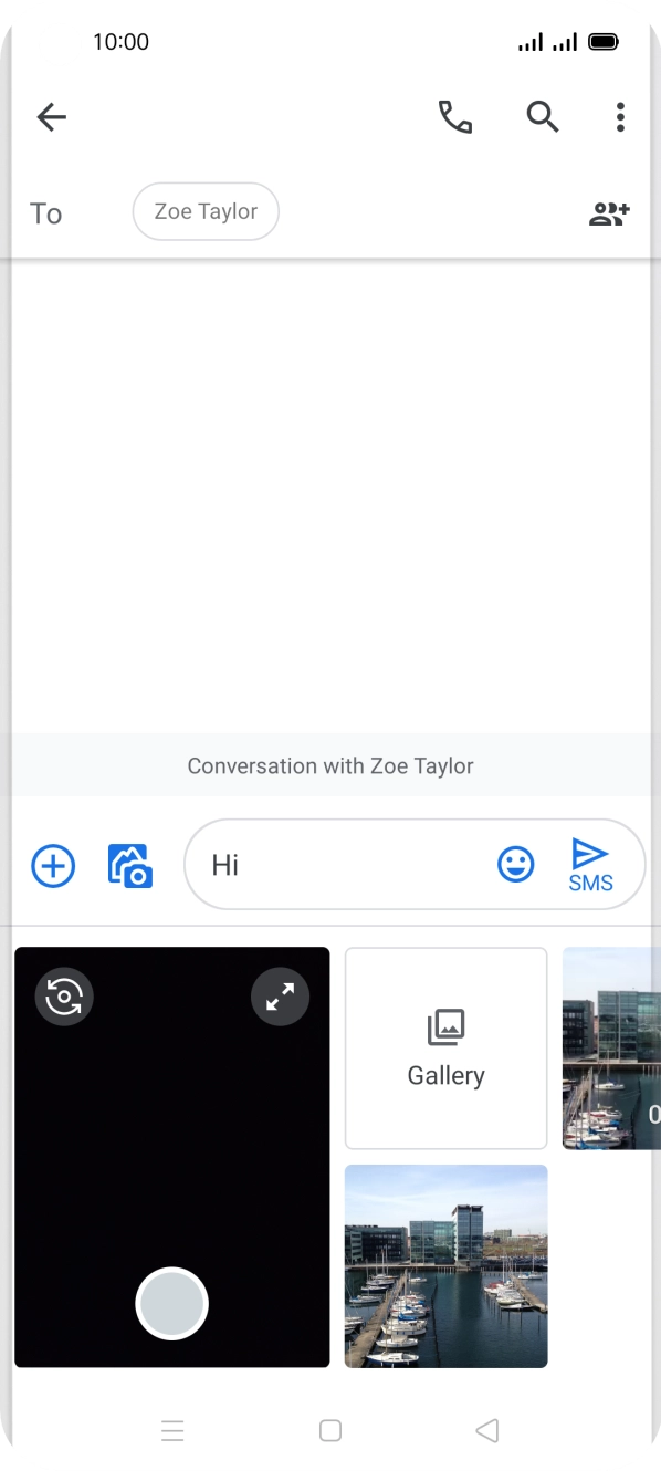 Press Gallery and go to the required folder. Press Gallery and go to the required folder.