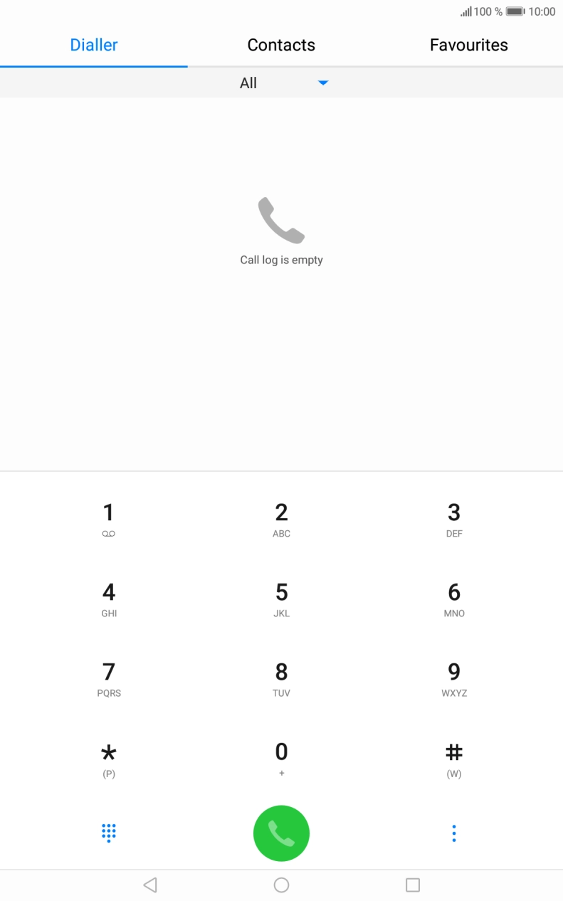 Press the menu icon. Press the menu icon.