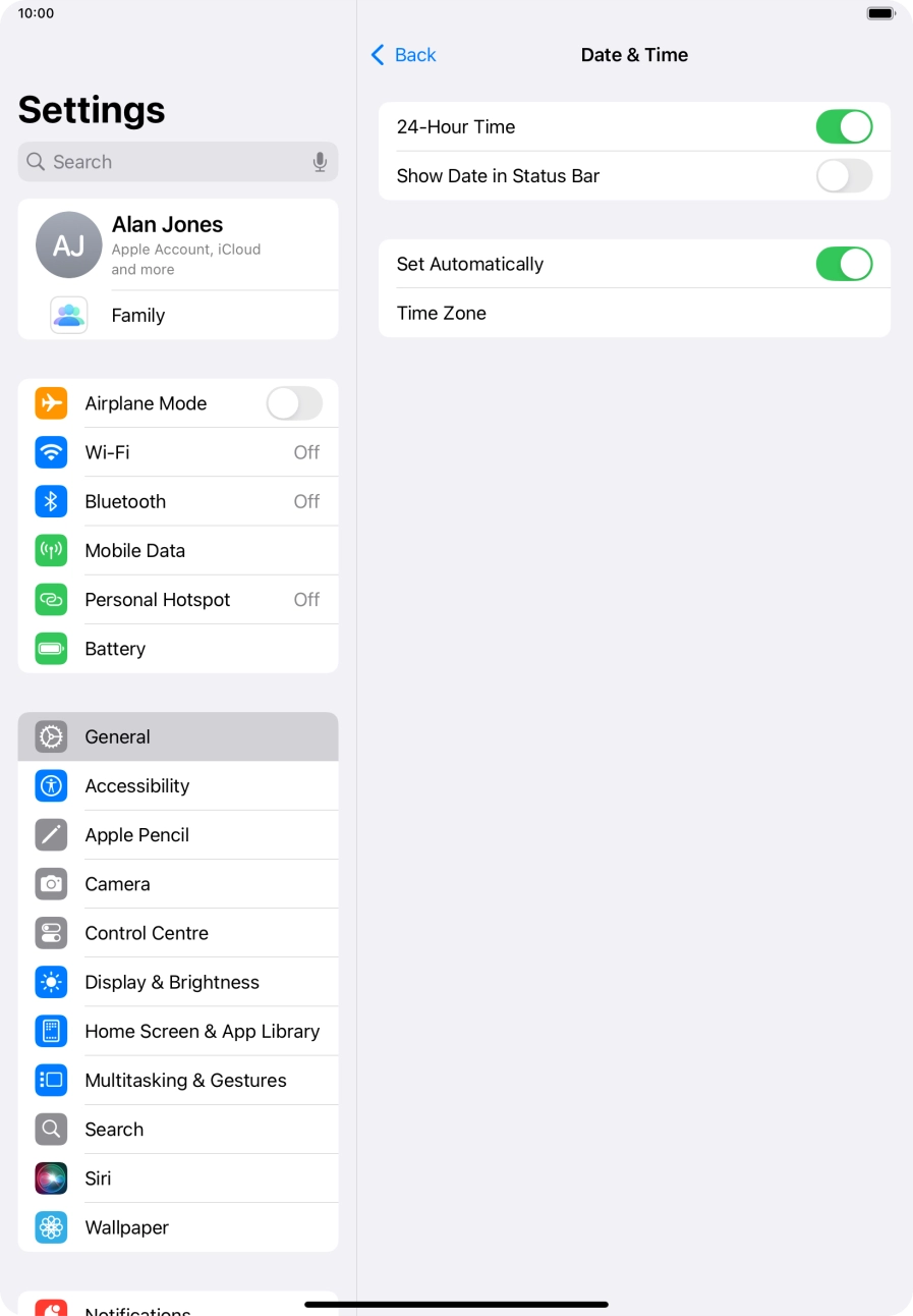 Slide your finger upwards starting from the bottom of the screen to return to the home screen.