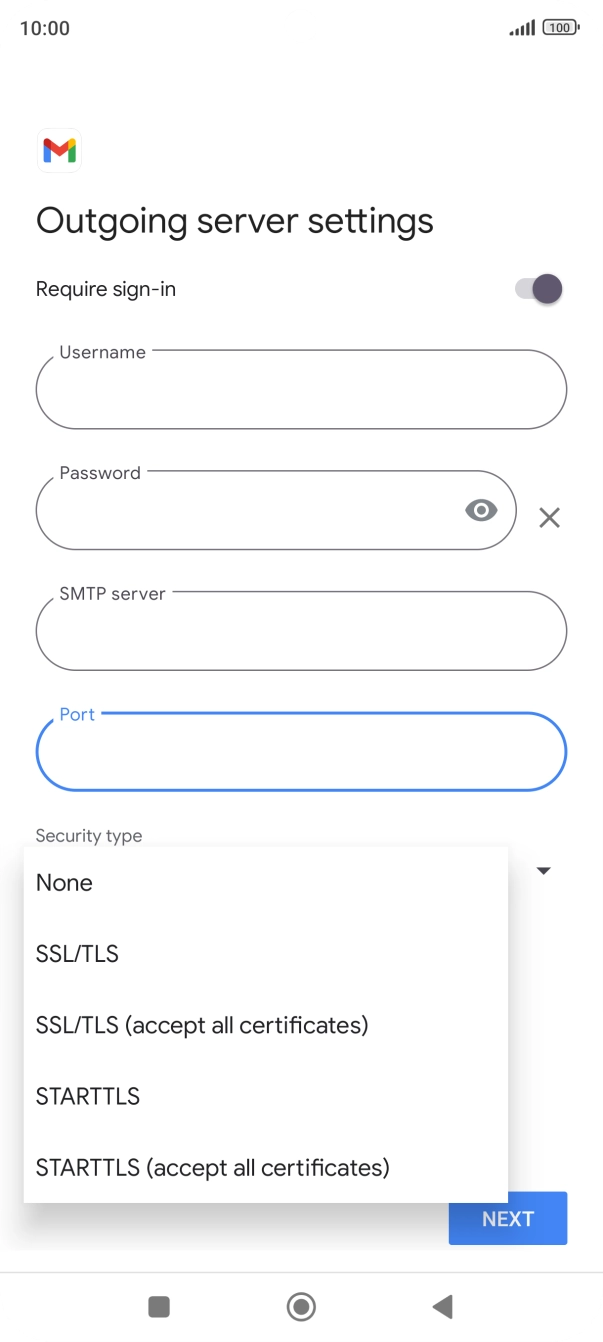 Press None. Press None.