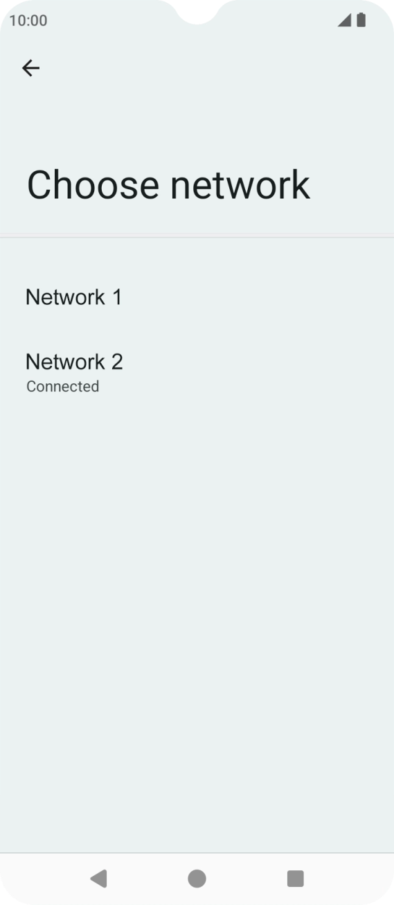 Press the Return key. Press the Return key.