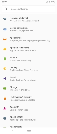 Press Apps & notifications.