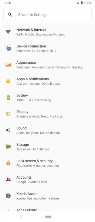 Press Apps & notifications.