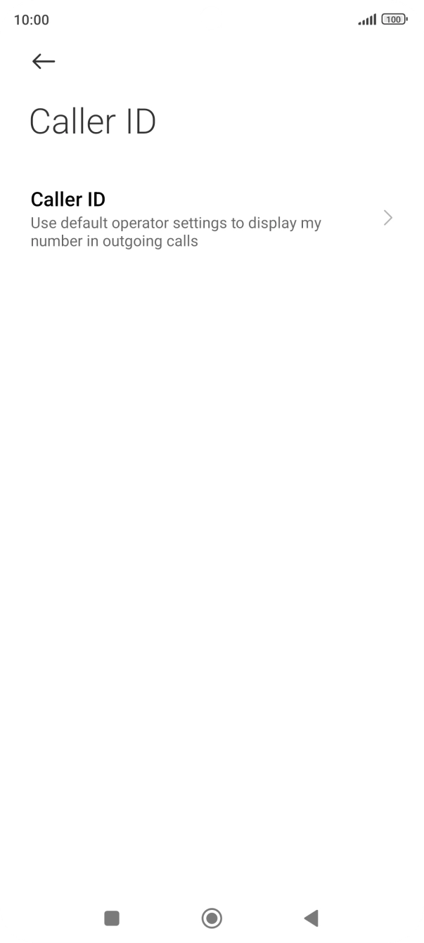 Press Caller ID. Press Caller ID.