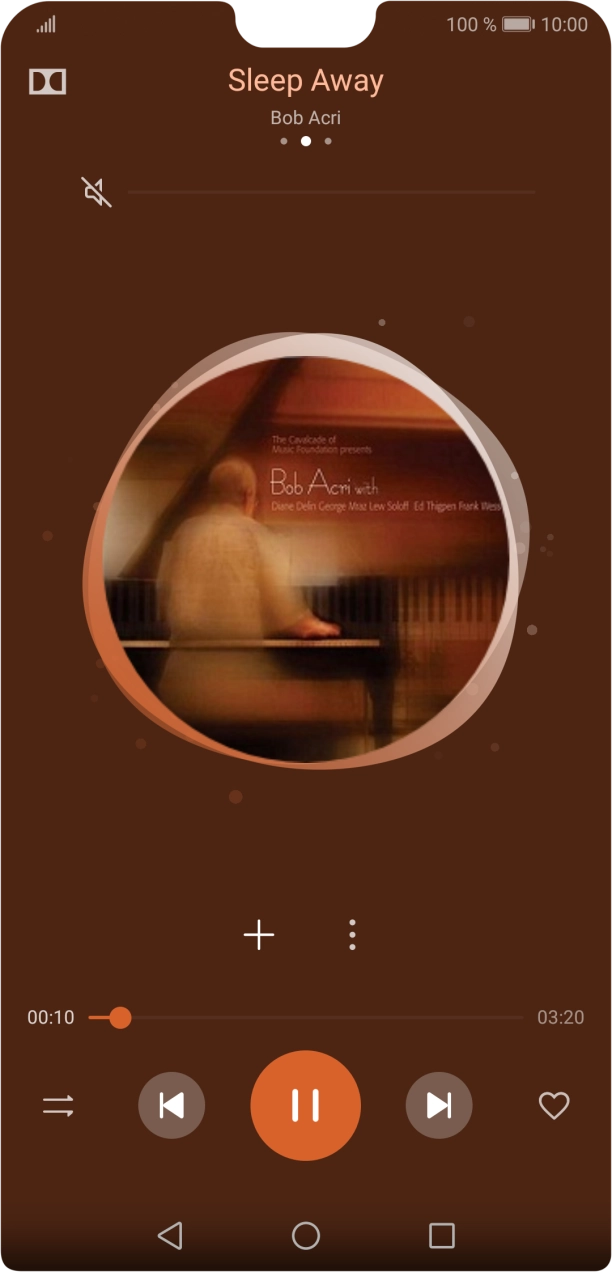 Press arrow right to go to the next audio file.