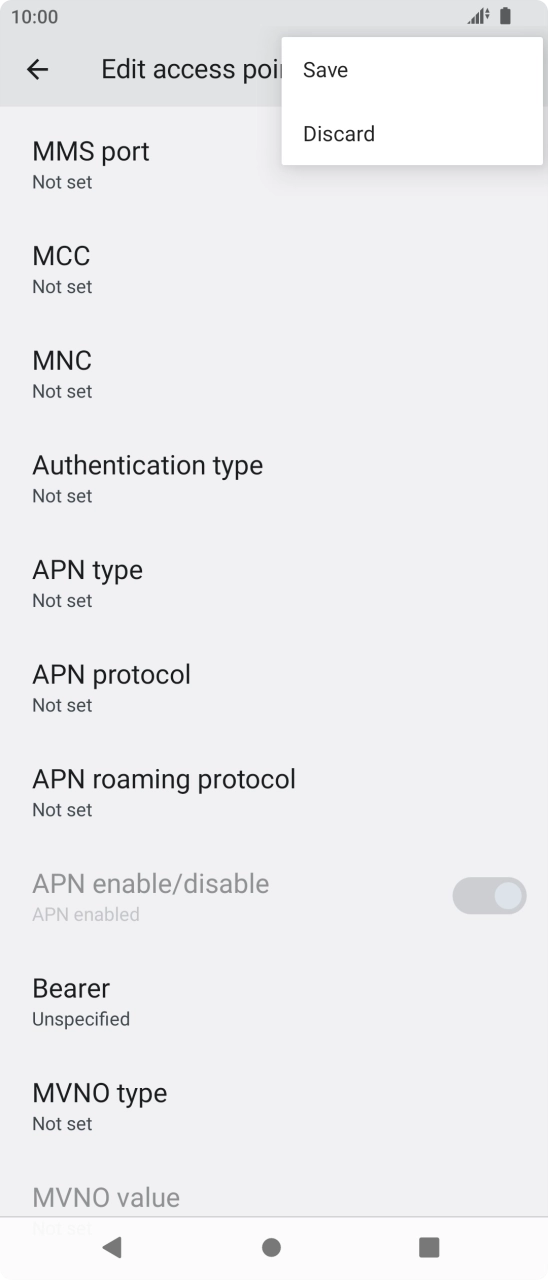 Press Save. Press Save.
