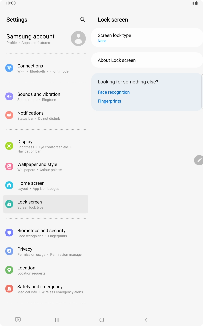 Press the Home key to return to the home screen. Press the Home key to return to the home screen.
