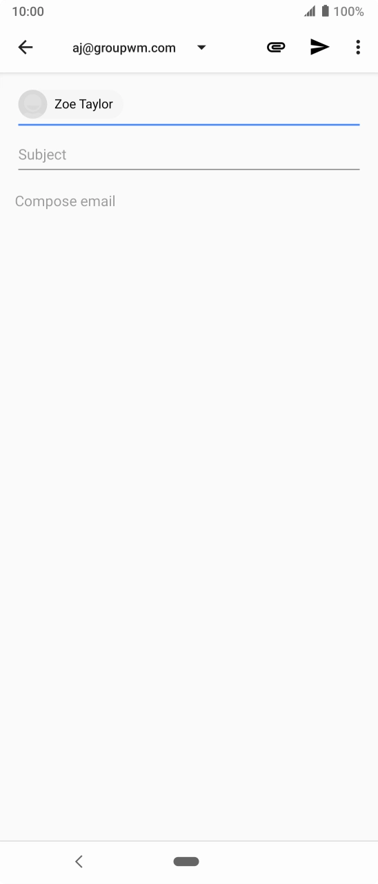 Press Subject and key in the required subject. Press Subject and key in the required subject.