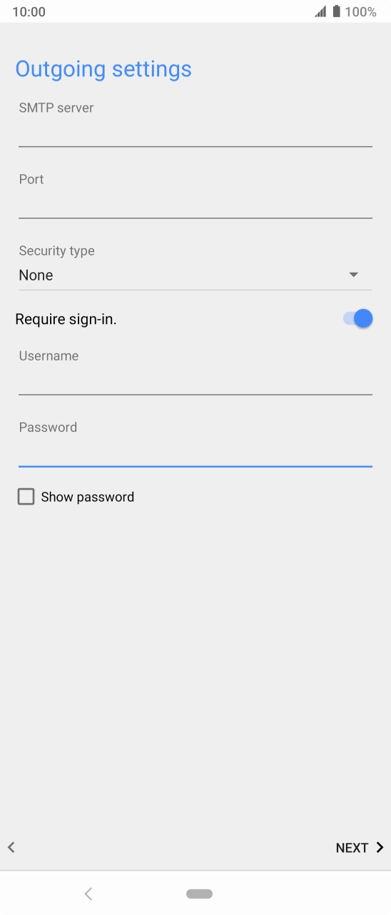 Press NEXT. Press NEXT.