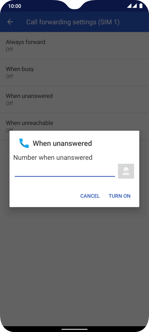 Key in 901 and press TURN ON. Key in 901 and press TURN ON.