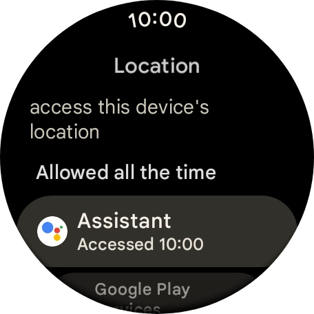 Press the required app. Press the required app.
