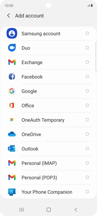 Press Personal (IMAP).