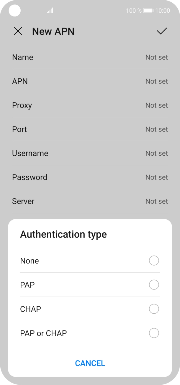 Press PAP. Press PAP.