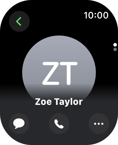 Press the call icon.