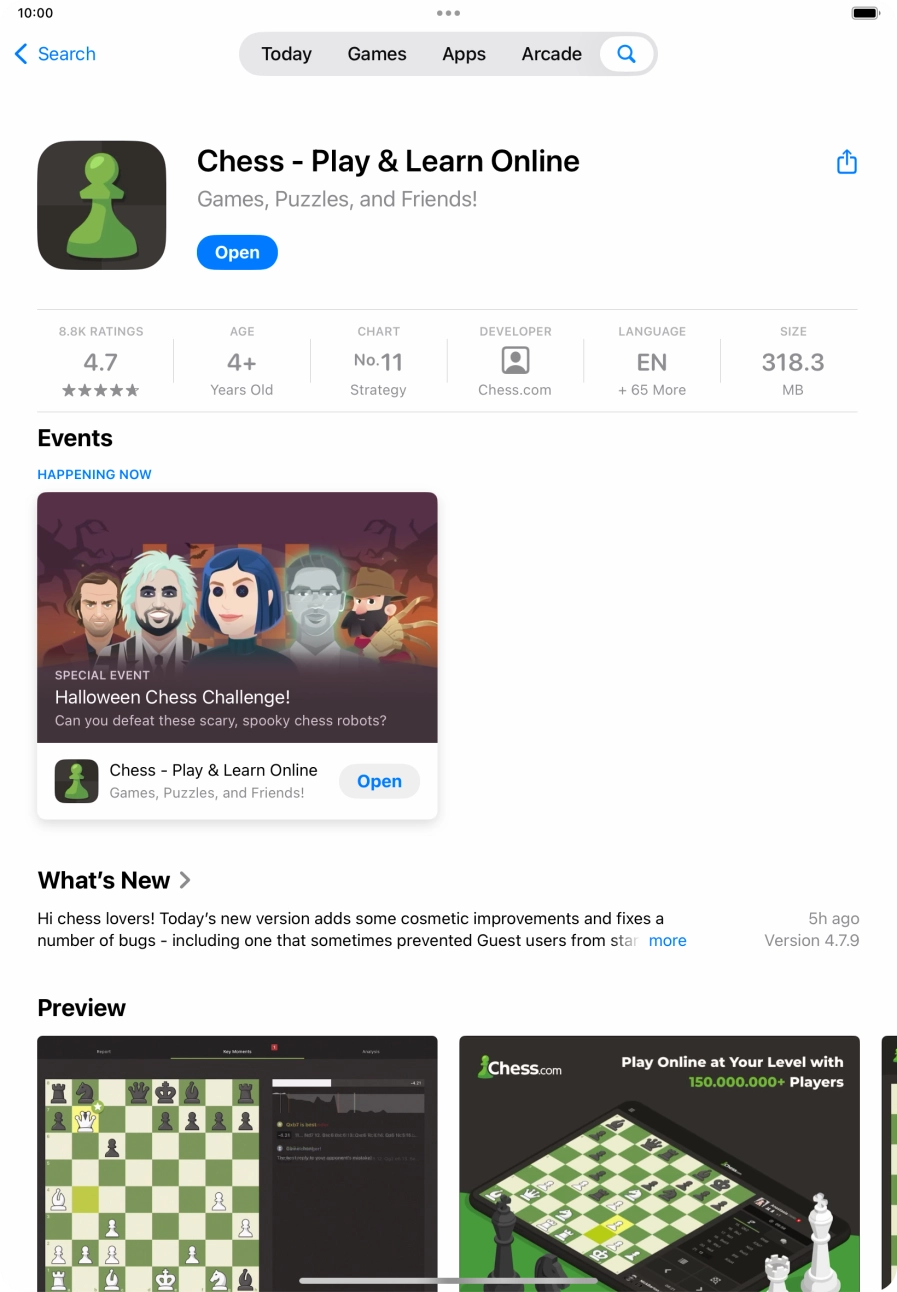 Slide your finger upwards starting from the bottom of the screen to return to the home screen.