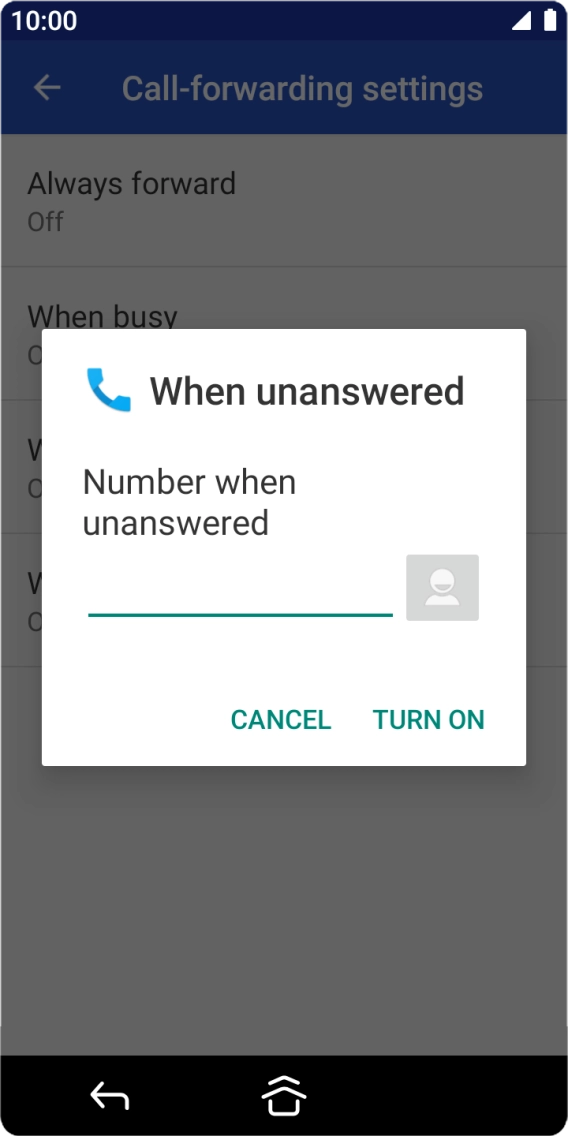 Key in 901 and press TURN ON. Key in 901 and press TURN ON.
