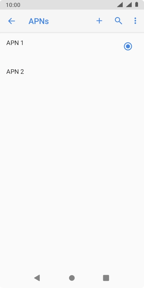 Press the Home key to return to the home screen. Press the Home key to return to the home screen.