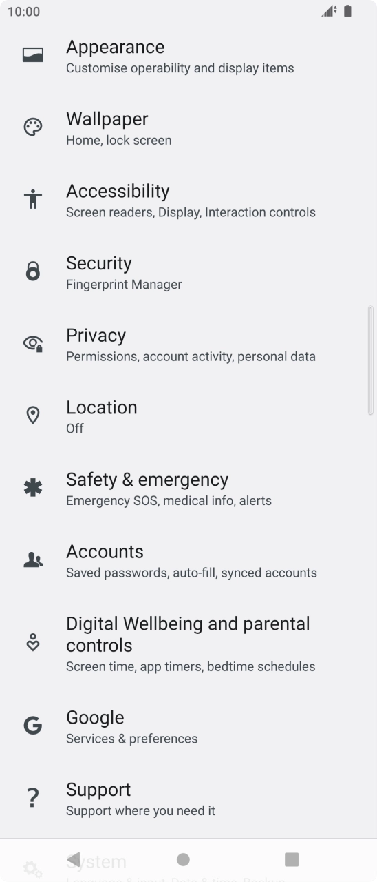 Press Google. Press Google.