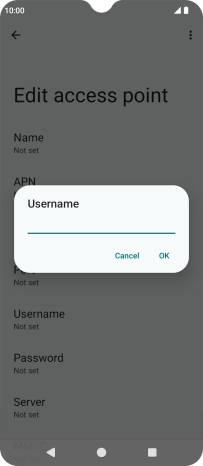 Key in o2 and press OK.