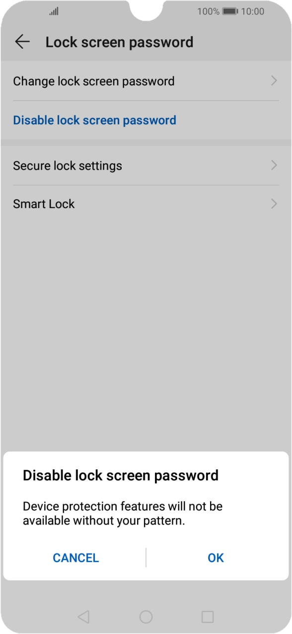Key in the current phone lock code and press OK. Key in the current phone lock code and press OK.
