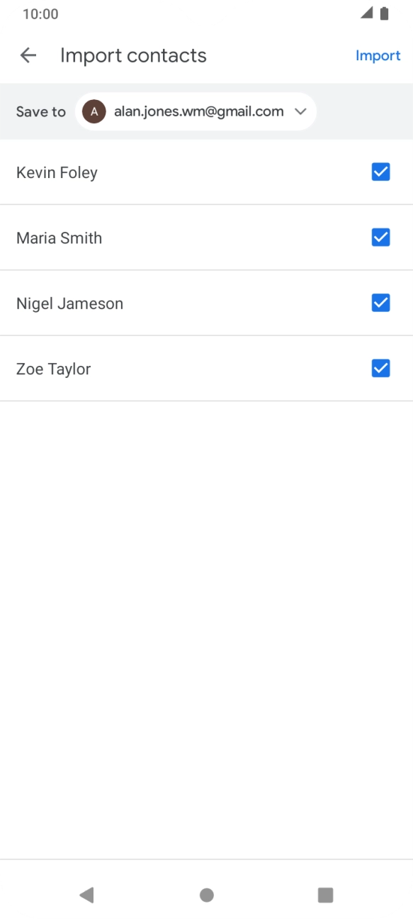 Press the drop down list next to 'Save to'.