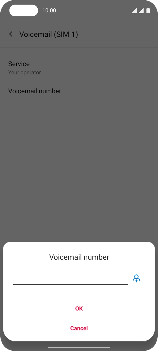 Key in 901 and press OK.